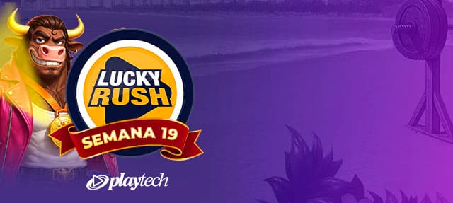 Promoción Lucky Rush por Playtech